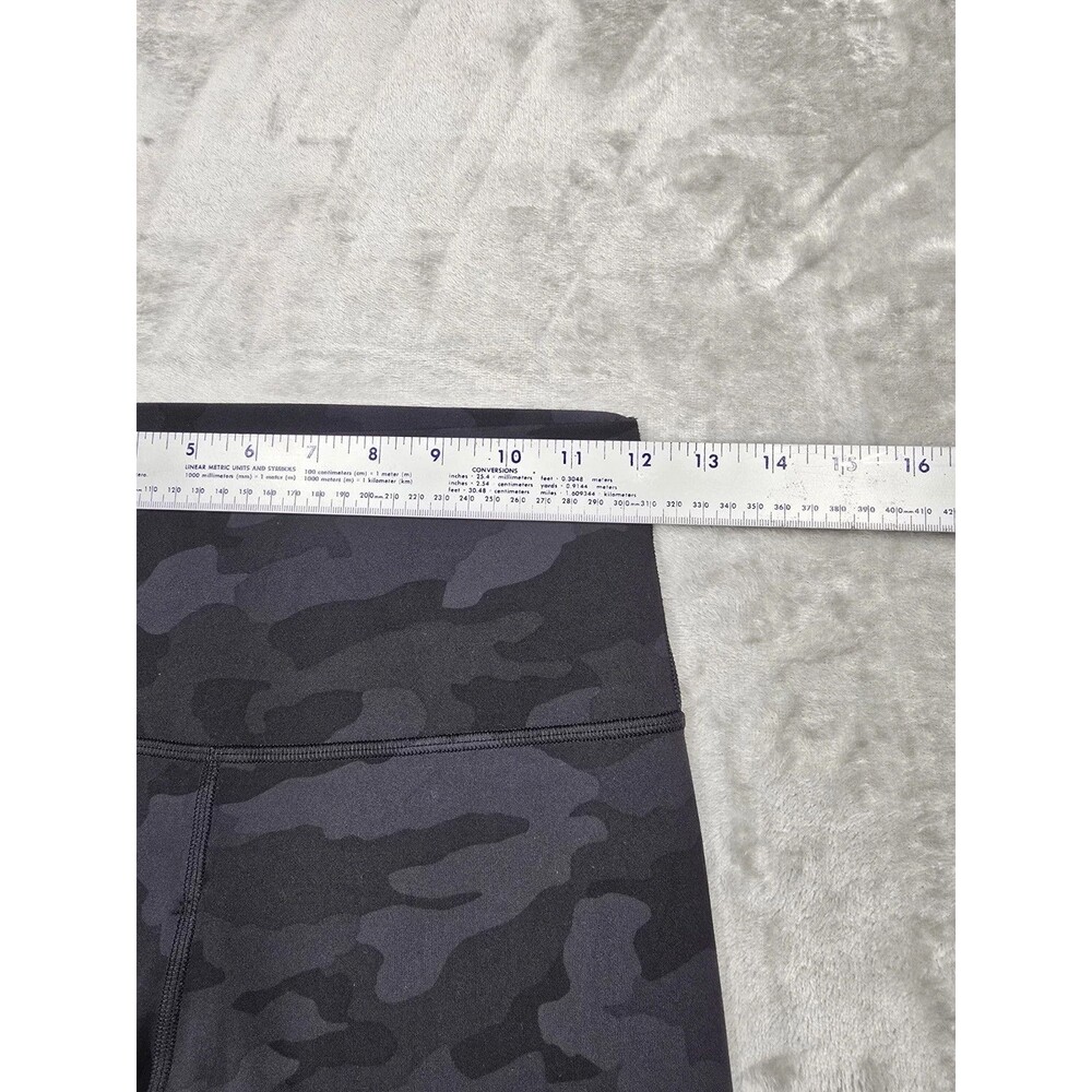 Lululemon Wunder Train High Camo Everlux Size 6 Leggings Workout - Picture 5 of 7